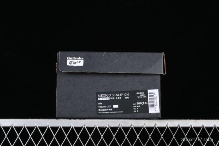 Onitsuka Tiger Mexico 66 Low-Top Canvas Casual Running Shoes - TH528N-0101