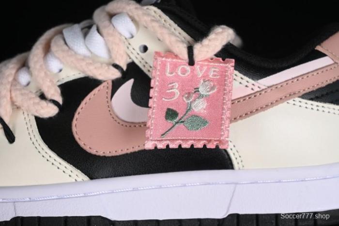 Nike Dunk Low White Dream Garden Black White SB Low Top Casual Skate Shoes - FD1232-001 1