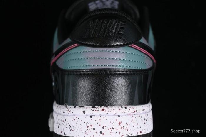 Nike Dunk Low Panda Prank Universe Exploration - Black Purple SB Strap Low Top Casual Skate Shoes - DV0831-002 1