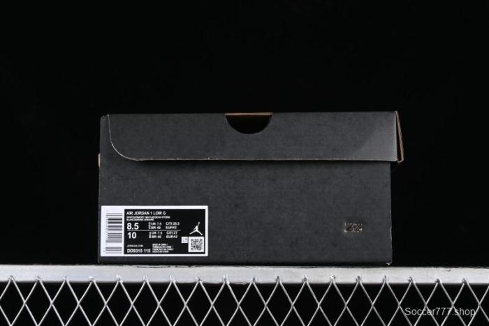 Nike Air Jordan 1 Low Golf Shoes Navy Blue - DD9315-115