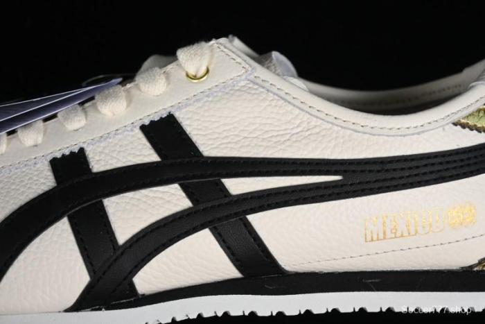Onitsuka Tiger Mexico 66 Low-Top Leather Running Shoes - 1183B493-100 1