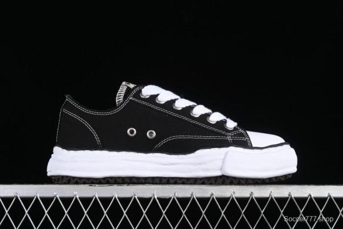 Wayne MMY Original Sole Leather Low Sneaker with Deconstructed Ice Cream Sole - W.E5 1