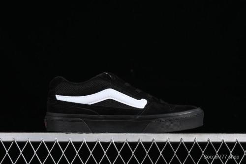 Vans Caldrone Classic Black Retro Skate Shoes - VN0007P9BA2 1