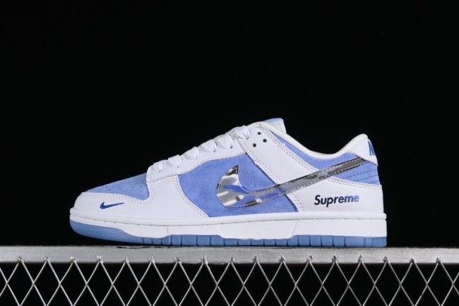 Supreme x Nike SB Dunk Low Royal Blue Anniversary High-End Custom Casual Skate Shoes - JH8039-936 1