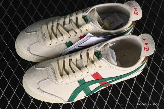 Onitsuka Tiger Mexico 66 Low-Top Leather Sneakers for Casual Running - 1183B511-200 1