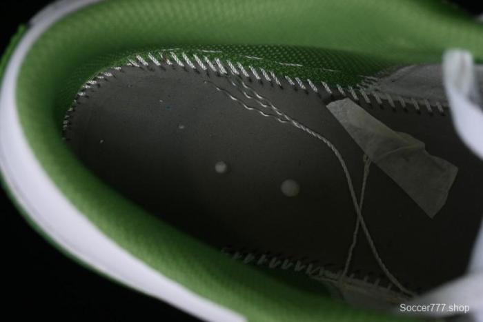 Nike Air Jordan 1 Low AJ1 White Green Low Top Lifestyle Basketball Shoes - HF4823-100 1