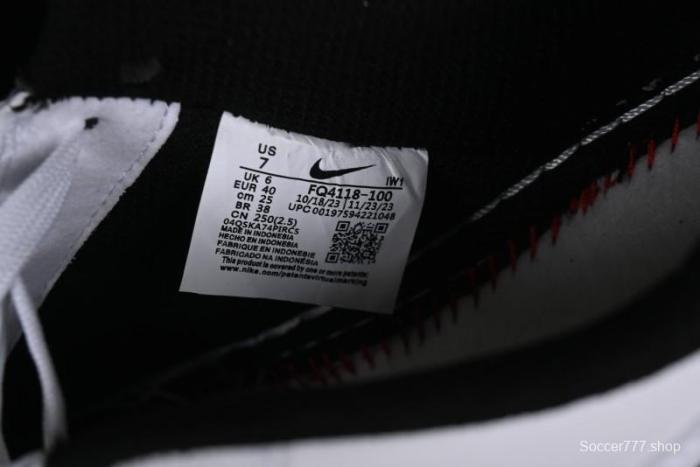 Nike Air Force 1 '07 Low Casual Sneakers with Full-Length Air Cushion - FQ4118-100 1