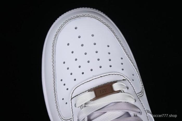 Nike Air Force 1 '07 Low Custom Anime Theme Gradient Brown Swoosh Casual Sneakers - FN0366-103 1