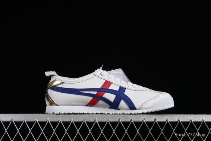 Onitsuka Tiger Mexico 66 Low-Top Leather Sneakers for Casual Running - D507L-0152 1