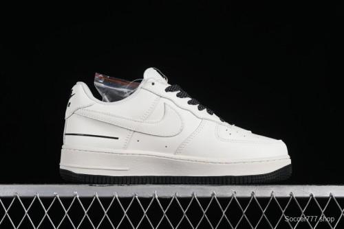 Nike Air Force 1 '07 Low Casual Sneakers with 3M Reflective Swoosh and Full-Length Air Cushion - CJ1379-602 1