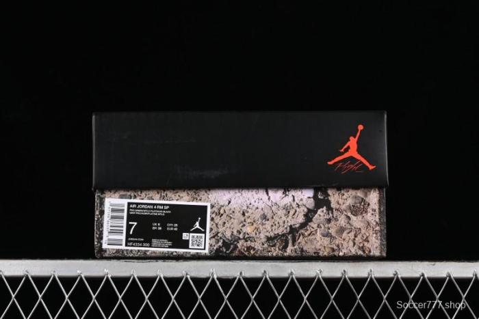 Nike Air Jordan 4 Remastered Military Green Sneakers - HF4334-300