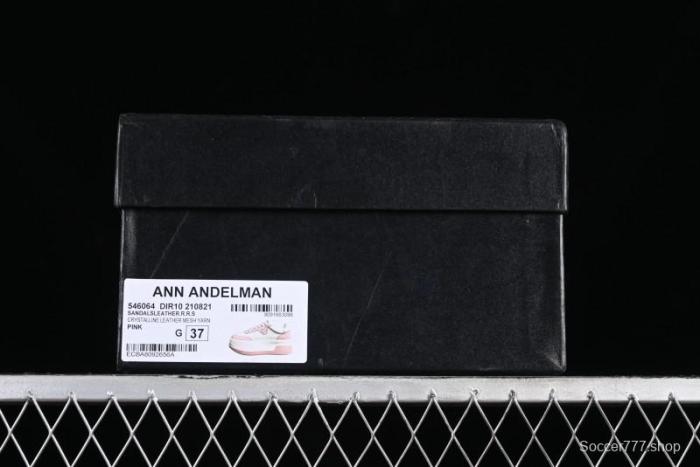 ANN ANDELMAN Pink White Chunky Retro Low-Top Sneakers - 210821 1