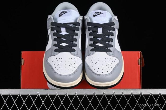 Nike Dunk Low SB Light Smoke Grey White Grey Casual Skate Shoes - DD1503-117 1