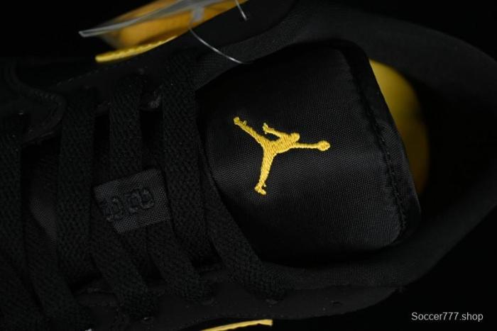 Nike Air Jordan 1 Low AJ1 Black Gold Hook Casual Sneakers - 553558-071 1