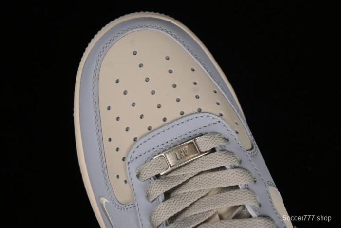 Nike Air Force 1 '07 Low Casual Sneakers in Ancient Blue with Full-Length Honeycomb Air Cushion - DB3301-199 1