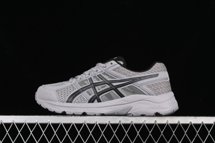 Asics Gel-Contend 4 Low-Top Breathable Running Shoes with Rearfoot Gel Cushioning - T8D4Q-032