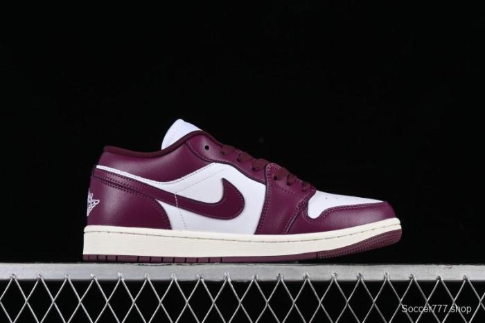 Nike Air Jordan 1 Low AJ1 White Rose Pink Low Top Casual Sneakers DC0774-161 1