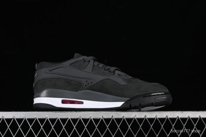 Nike Air Jordan 4 Remastered Retro Sneakers with Suede and Textile Upper - HF4334-004