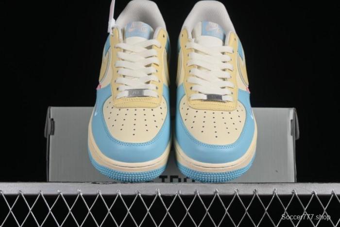 Nike Air Force 1 '07 Low Custom Casual Sneakers with Full-Length Honeycomb Air Cushion - XL2312-555 1