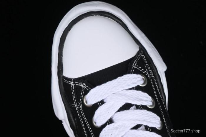 Wayne MMY Original Sole Leather Low Sneaker with Deconstructed Ice Cream Sole - W.E5 1