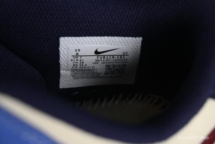 Nike Dunk Low SB Skateboarding Shoes in White Blue Red Colorway - FV8119-161 1