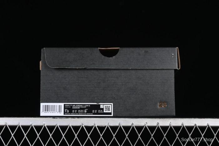 Nike Air Jordan 1 Low Golf Shoes Grey White Green - DD9315-112