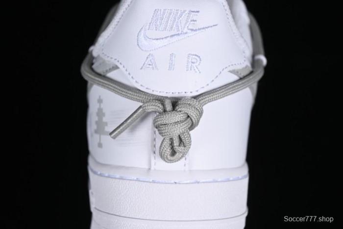 Nike Air Force 1 '07 Low Custom Anime Theme Spray-Painted Swoosh Casual Sneakers - ZH0316-016 1