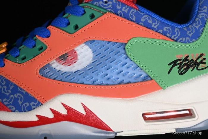 Nike Air Jordan 5 Low Doernbecher Retro Basketball Shoes - DR6287-486 1