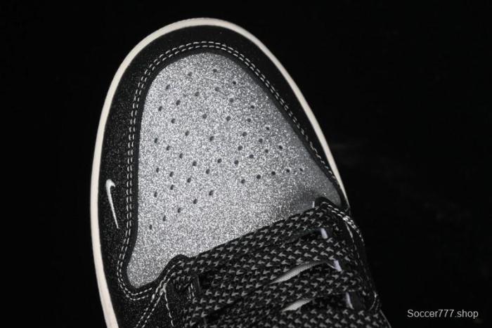 Nike Air Jordan 1 Low Retro Basketball Shoes Custom Starry Sky Design - SJ9950-012