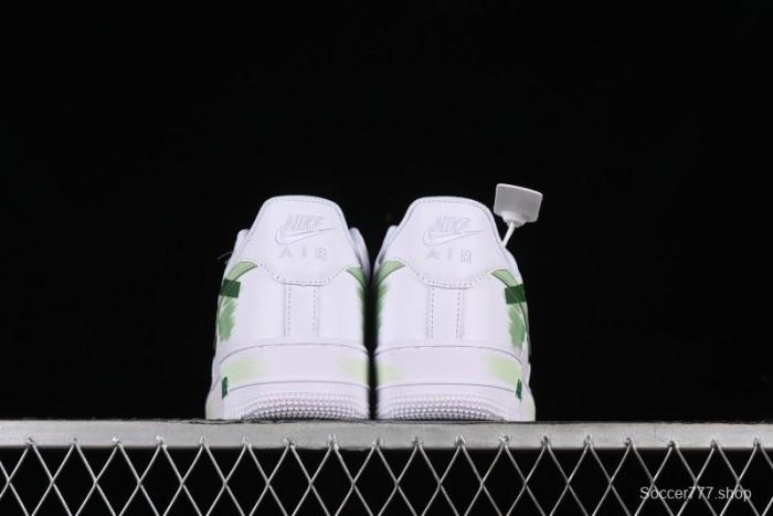 Nike Air Force 1 '07 Low Custom Hand-Painted Anime Theme with Swoosh Shadow and Strap - CW2288-111 1