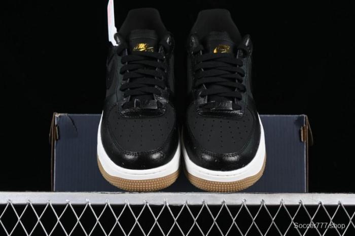 Nike Air Force 1 '07 Low Casual Sneakers with Full-Length Honeycomb Air Cushion - DZ2708-002 1