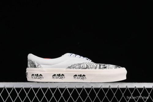 Vans OG Classic Slip-On LX & OG Era LX Sneakersntuff LA Graffiti Collaboration Low-Top Skate Shoes - VN000EYEBPJ 1