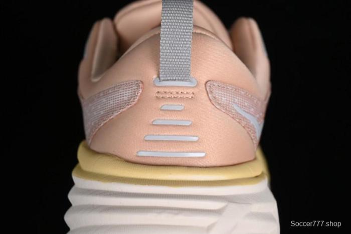 HOKA ONE ONE Bondi 8 Functional Cushioned Running Shoes with Soft EVA Midsole - 1123202 SSEG 1