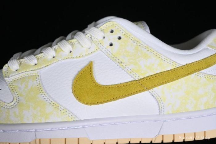 Nike SB Dunk Low Premium Yellow White SB Shattered Backboard Fashion Casual Skate Shoes - DM9467-700 1