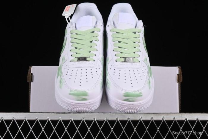 Nike Air Force 1 '07 Low Custom Hand-Painted Anime Theme with Swoosh Shadow and Strap - CW2288-111 1