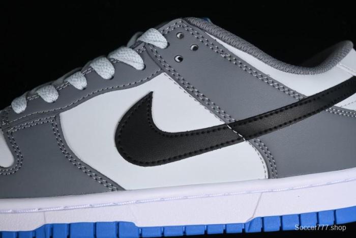 Nike Dunk Low SB Skateboarding Shoes in White Blue Grey - FB9109-001 1