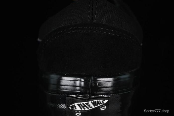 Vans Old Skool Premium Black Suede Retro Skate Shoes - VN000CXTBKA