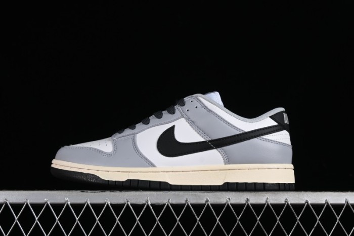 Nike Dunk Low SB Light Smoke Grey White Grey Casual Skate Shoes - DD1503-117 1