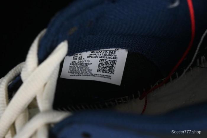 Nike SB Dunk Low Retro White Blue Collaboration Low-Top Casual Skateboarding Shoes - MU0232-365 1