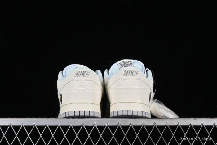 Nike SB Dunk Low  BAPE Collaboration - Arctic Fox  Anniversary High-End Custom Low-Top Casual Sneakers - XD6188-018 1