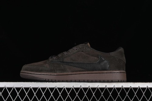Nike Travis Scott x Air Jordan 1 Low OG Retro Sneakers - DM7866-202