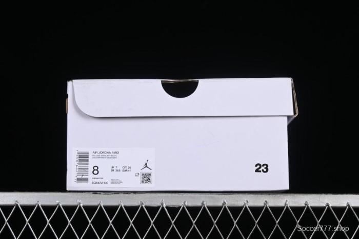 Nike Air Jordan 1 Mid AJ1 Basketball Shoes in Fresh Warm Green - BQ6472-130 1