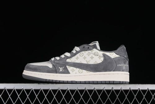 Nike Air Jordan 1 Low OG SP Travis Scott x Fragment Design Collaboration Sneakers - SJ2068-001 1