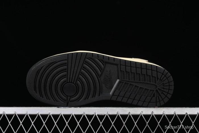 Nike Travis Scott x Air Jordan 1 Low OG AJ1 Reverse Swoosh Sneakers - DM7866-201 1