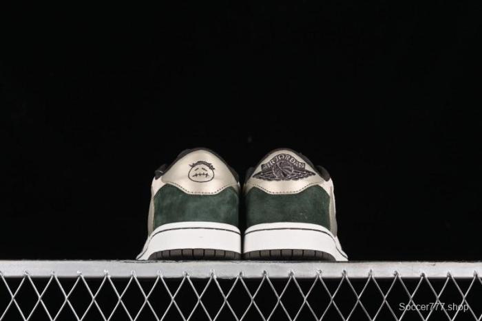Nike Travis Scott x Air Jordan 1 Low OG Retro Basketball Shoes - DM7866-818