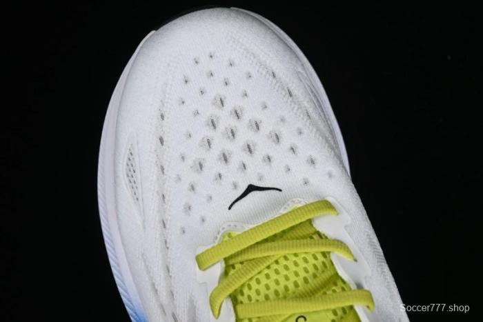 HOKA ONE ONE Clifton 9 Lightweight Knit Mesh Running Shoes with Enhanced Cushioning - 1127895 BVR 1