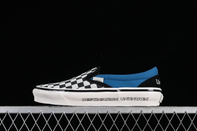 Vans Slip-On x Liberaiders Origami Checkerboard Low-Top Casual Sneakers - VN000V0SAPK 1