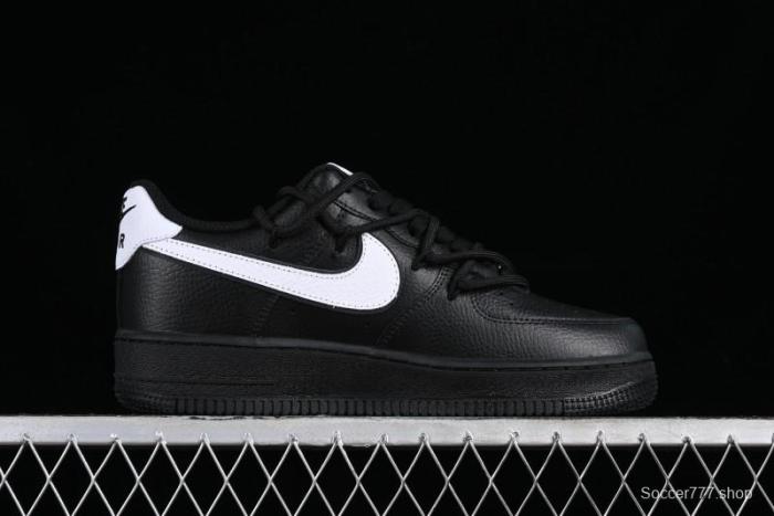 Nike Air Force 1 '07 Low Classic Lace-Up Casual Sneakers in Black & White - ZH0316-018 1