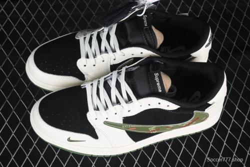 Nike Travis Scott x Fragment Design x Air Jordan 1 Low OG SP Casual Sneakers - XS2024-032