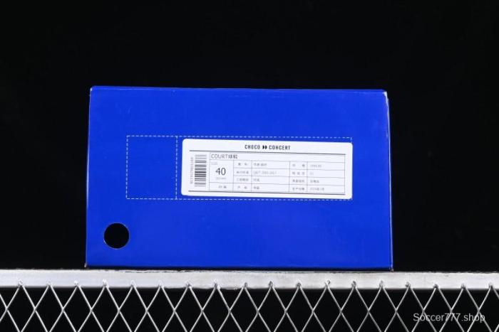 Choco Concert Leather Round Square Asymmetric Fashion Sneakers Black White - AJE5